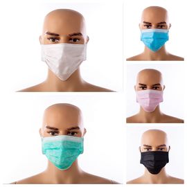 Cina Dust Proof Earloop Face Mask Ukuran 17.5 * 9.5cm Masker Medis Ramah Lingkungan pabrik