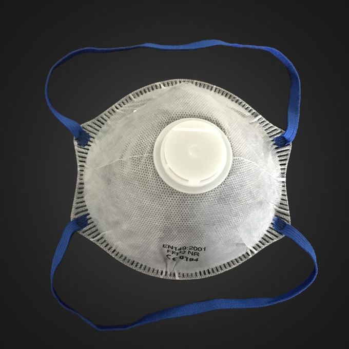 4 Lapisan Cup FFP2 Masker Masker Respirator Keselamatan Karbon Aktif Anti Debu