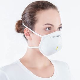Piala Warna Putih Masker FFP2 Masker Perlindungan Polusi Udara Ringan