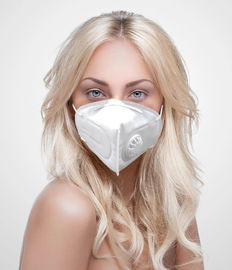 Cina Masker Pernapasan Respirator KN95 Ramah Lingkungan Dengan Katup Perlindungan Pernafasan Pribadi pabrik